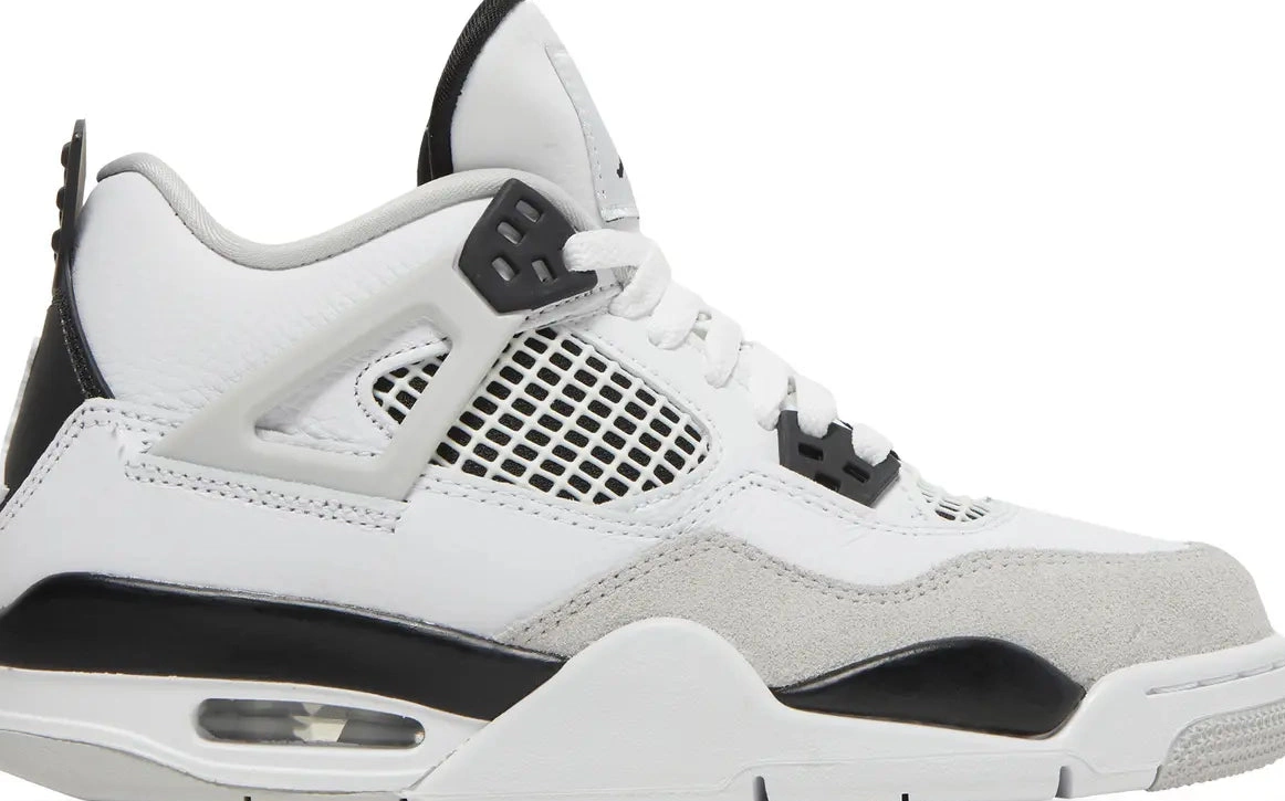 Military Retro GS Black Air Jordan 4 0709